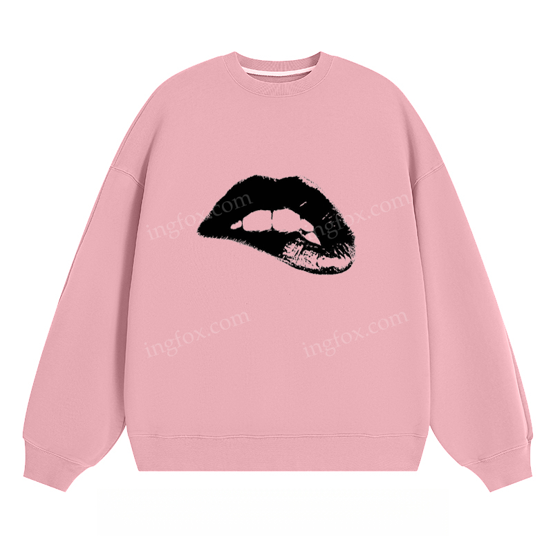 Lips Graphic - Classic Unisex Fit Crewneck Sweatshirt