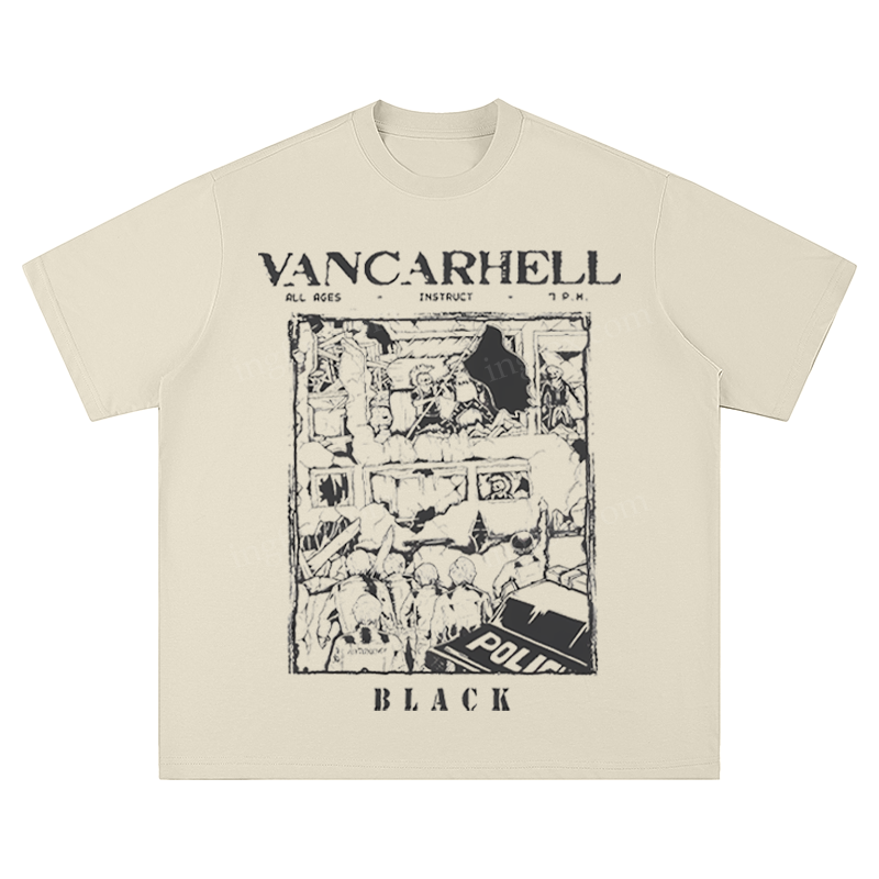 VANCARHELL Graphic - Unisex Fit Short Sleeve T - Shirt