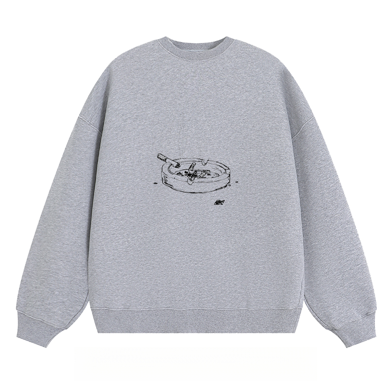 Ashtray Sketch - Classic Unisex Fit Crewneck Sweatshirt