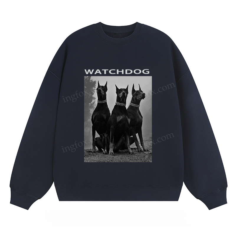 Watchdog Doberman - Classic Unisex Fit Crewneck Sweatshirt