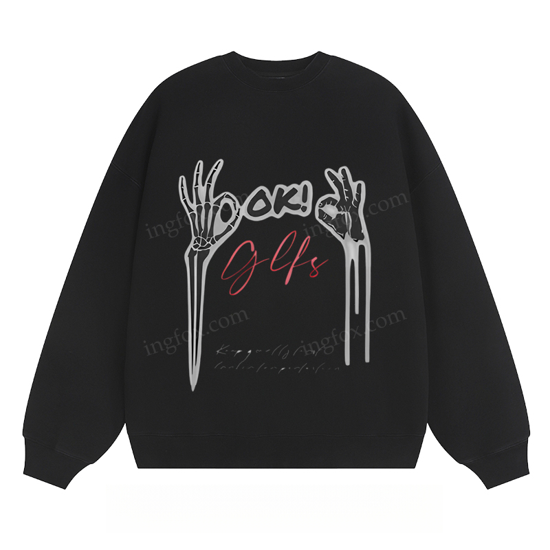 OK! Glfs Skeleton Hand - Classic Unisex Fit Crewneck Sweatshirt