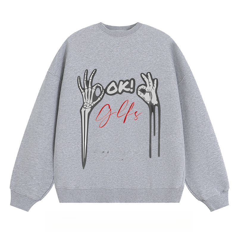OK! Glfs Skeleton Hand - Classic Unisex Fit Crewneck Sweatshirt