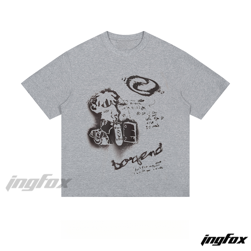 Graffiti - Art Skate Vibe - Loose Fit Short Sleeve T - Shirt