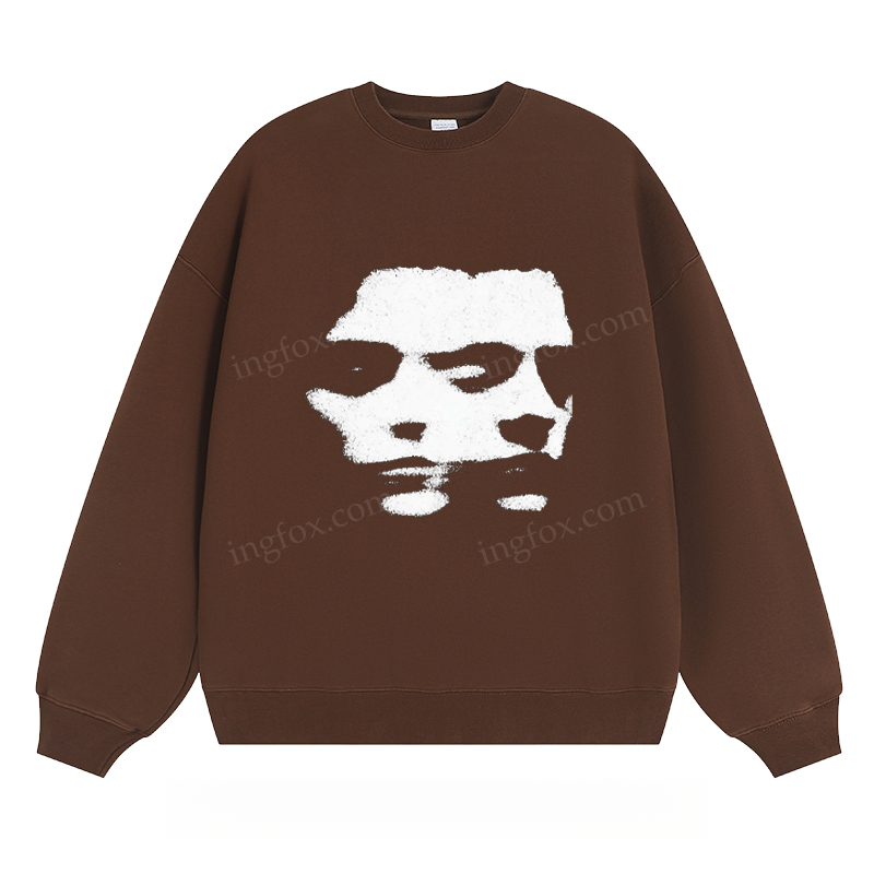 Abstract Double - Face Graphic - Classic Unisex Fit Crewneck Sweatshirt