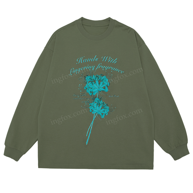 Red Spider Lily - Classic Unisex Fit Cotton Long Sleeve Tee