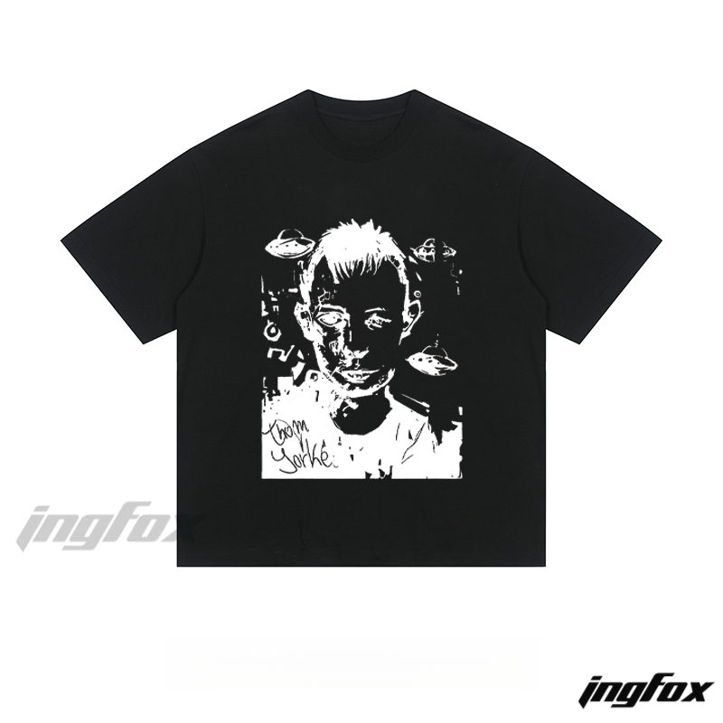 Thom Yorke Tribute - Loose Fit Short Sleeve T - Shirt
