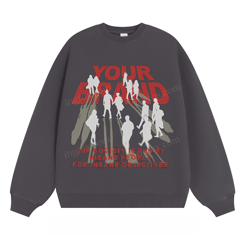 "YOUR BRAND" - Classic Unisex Fit Crewneck Sweatshirt