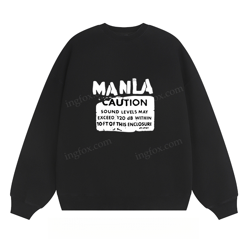 Manila Caution - Classic Unisex Fit Crewneck Sweatshirt