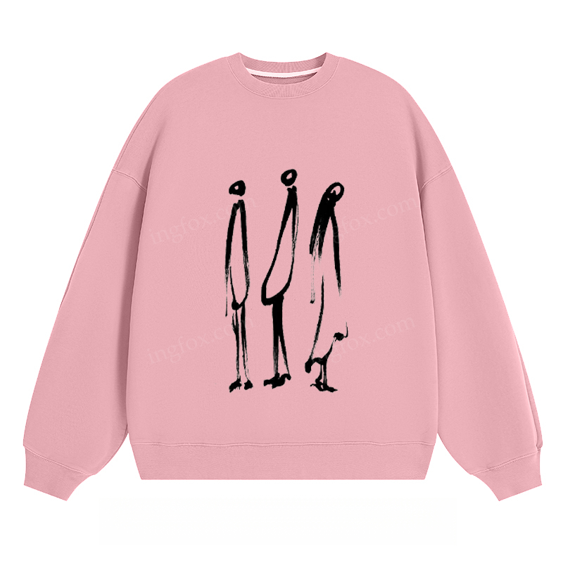 Abstract Figures - Classic Unisex Fit Crewneck Sweatshirt