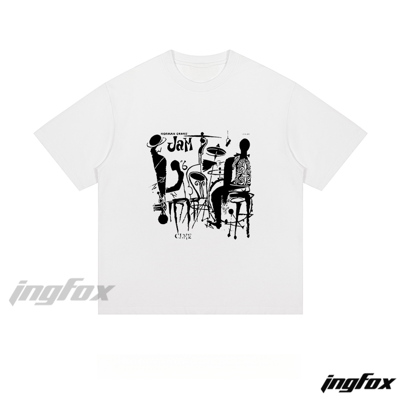 Jazz Jam Live - Loose Fit Short Sleeve T - Shirt