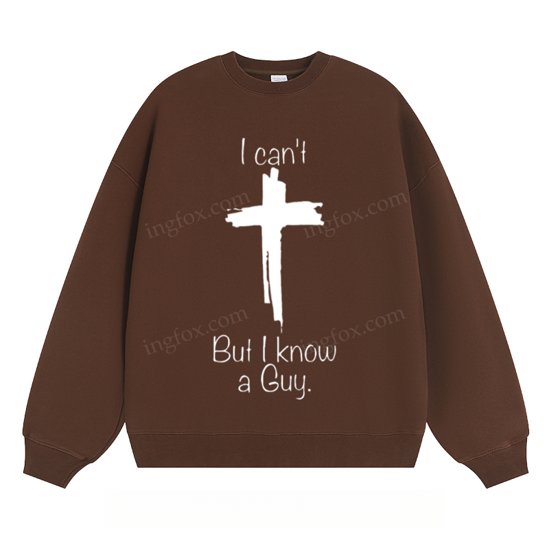 Cross & Text - Classic Unisex Fit Crewneck Sweatshirt