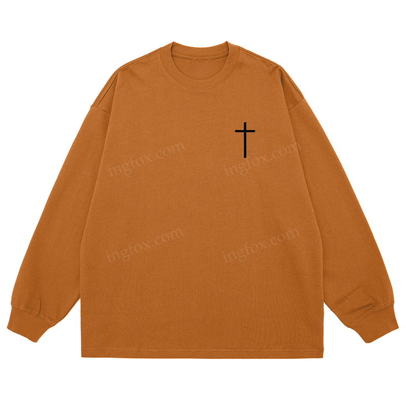 Cross - Classic Unisex Fit Cotton Long Sleeve Tee