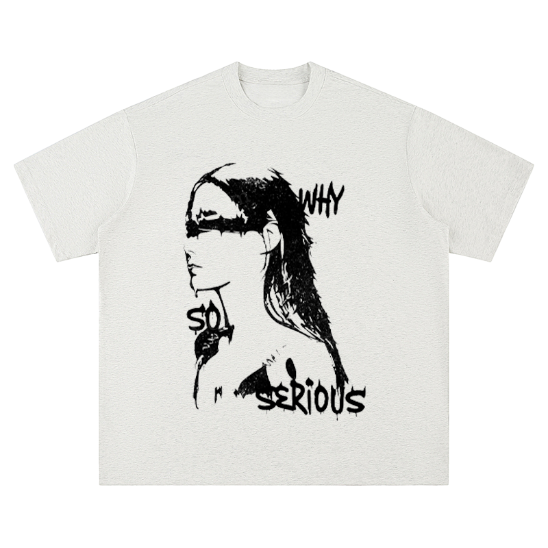 "Why So Serious" Graphic - Unisex Fit Short Sleeve T - Shirt