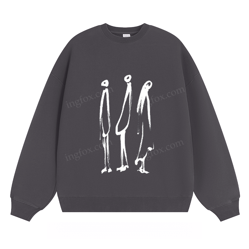 Abstract Figures - Classic Unisex Fit Crewneck Sweatshirt