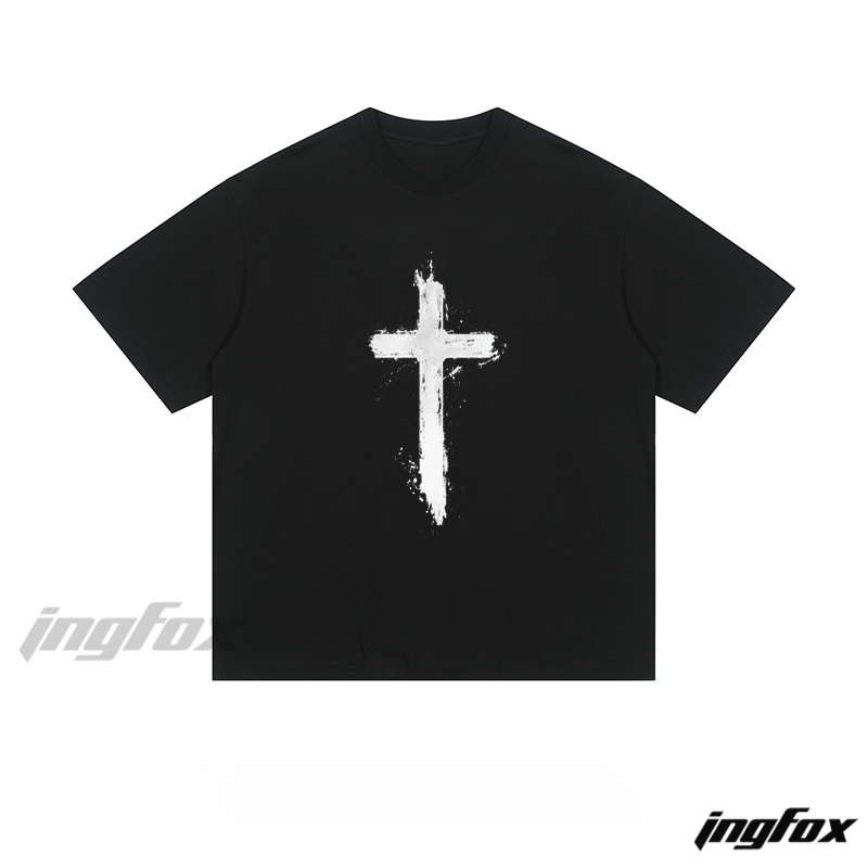 Ink - Style Cross - Loose Fit Short Sleeve T-Shirt