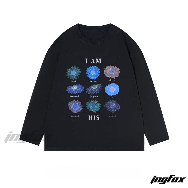 Floral Affirmation - Classic Cotton Long Sleeve Tee