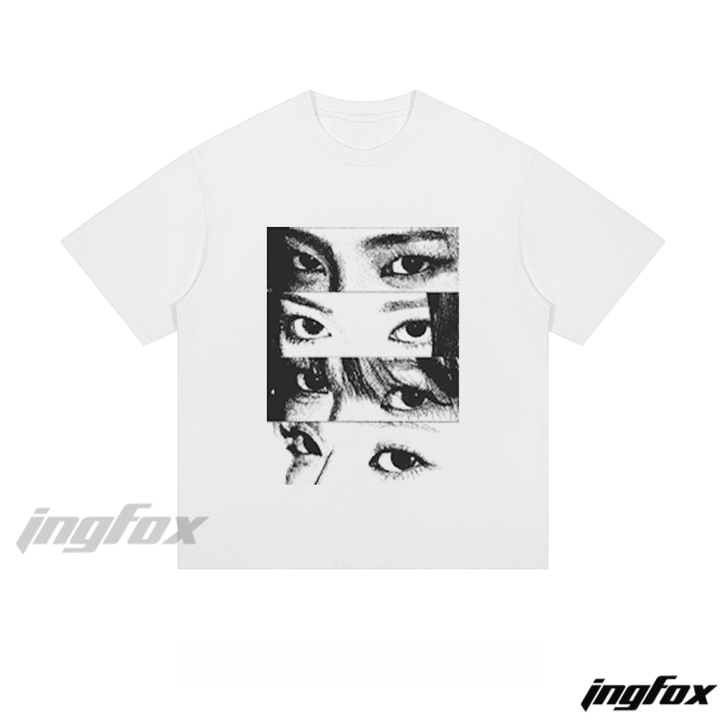 Collage of Eyes - Loose Fit Short Sleeve T-Shirt