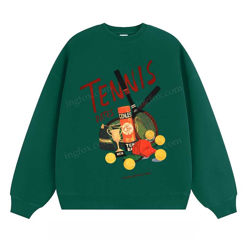 Tennis Dates - Classic Unisex Fit Crewneck Sweatshirt