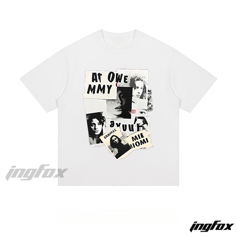 Vintage Photo Collage - Loose Fit Short Sleeve T-Shirt
