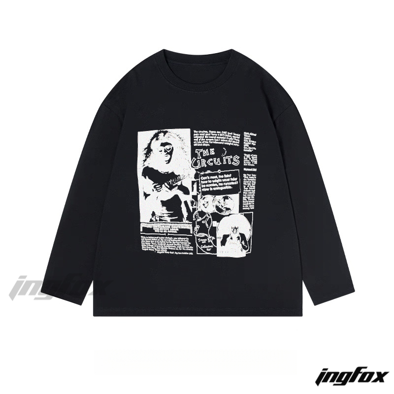 The Circuits Newspaper - Classic Cotton Long Sleeve Tee