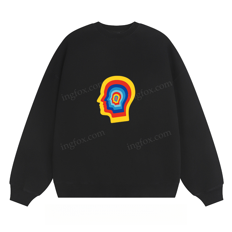 Rainbow Head Silhouette - Classic Unisex Fit Crewneck Sweatshirt