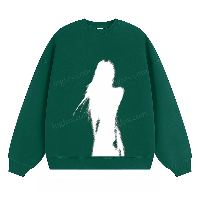 Silhouette of a Figure - Classic Unisex Fit Crewneck Sweatshirt