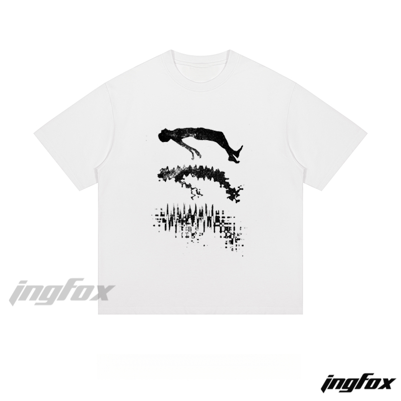 Glitch Diver - Loose Fit Short Sleeve T-Shirt
