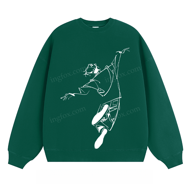 Dynamic Sketch - Classic Unisex Fit Crewneck Sweatshirt