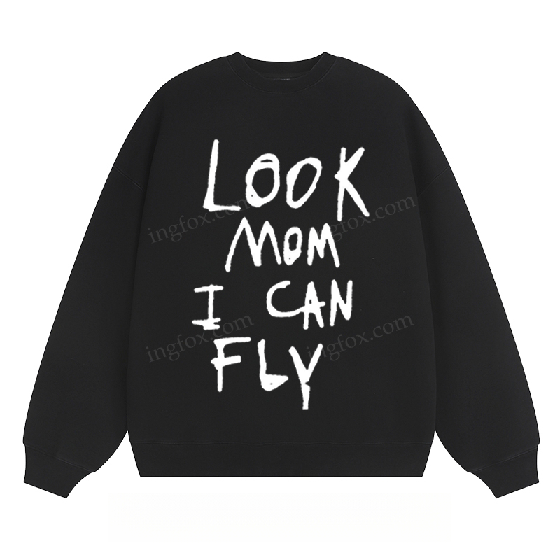 "Look Mom I Can Fly" - Classic Unisex Fit Crewneck Sweatshirt