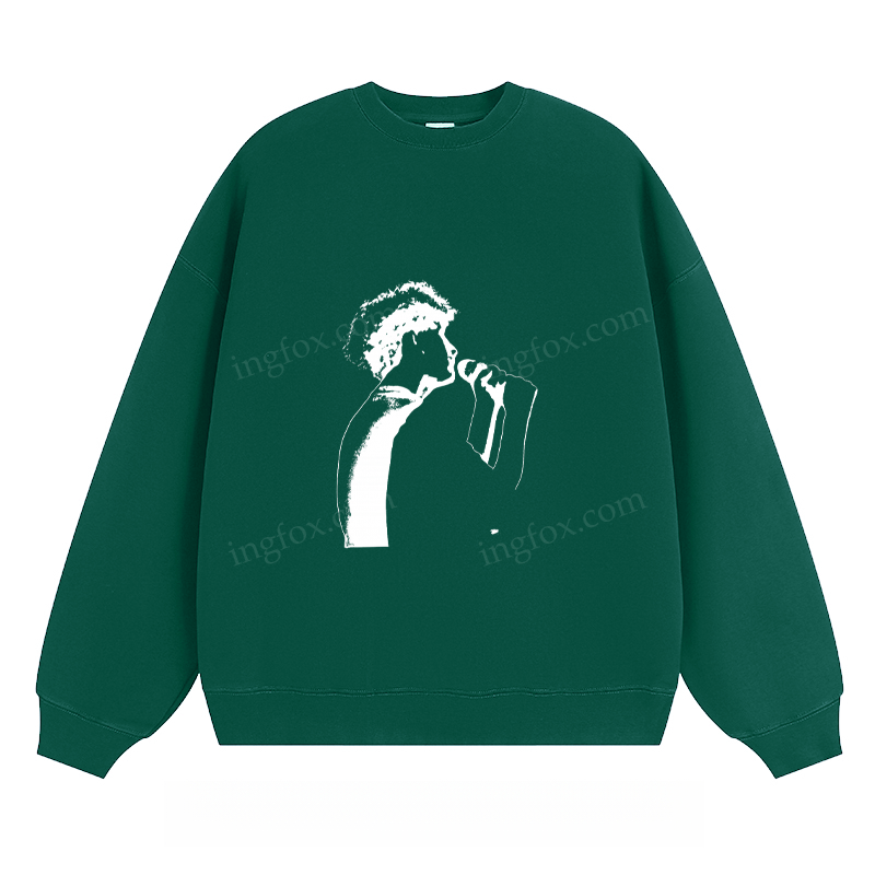 Singer Portrait - Classic Unisex Fit Crewneck Sweatshirt