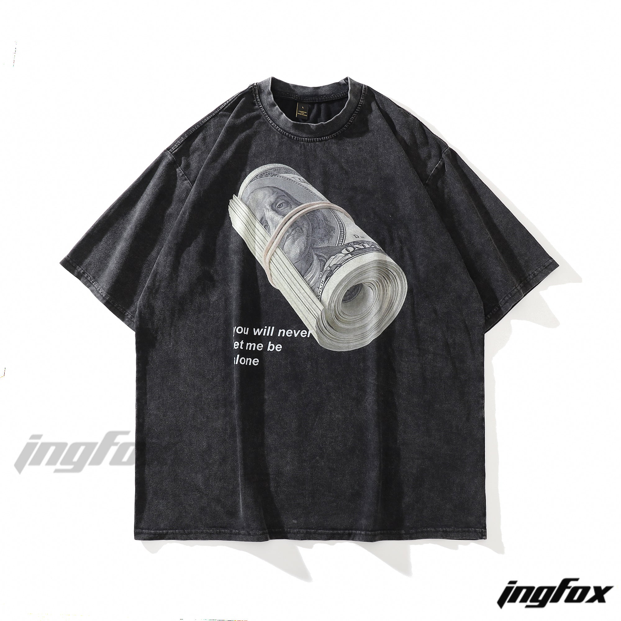 Money Obsession - Vintage Washed Oversized T-Shirt