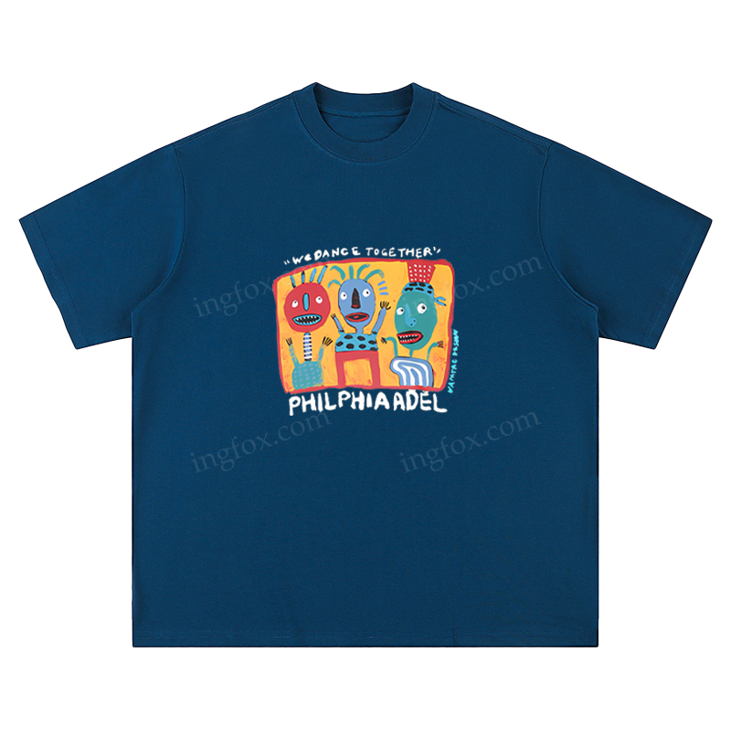 "We Dance Together" Art Print - Unisex Fit Short Sleeve T - Shirt