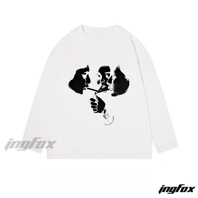Artistic Group Scene - Classic Cotton Long Sleeve Tee