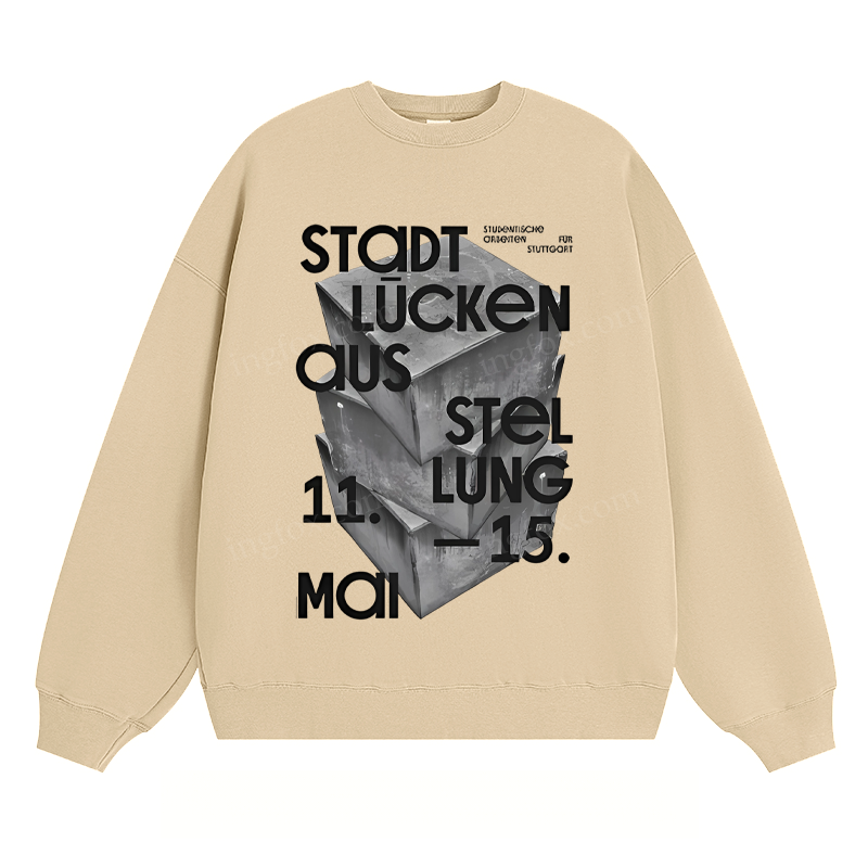 Stadt Lücken Exhibition - Classic Unisex Fit Crewneck Sweatshirt