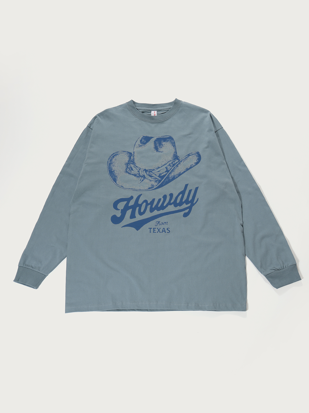 Howdy From Texas - Unisex Retro Cotton Long Sleeve T-Shirt