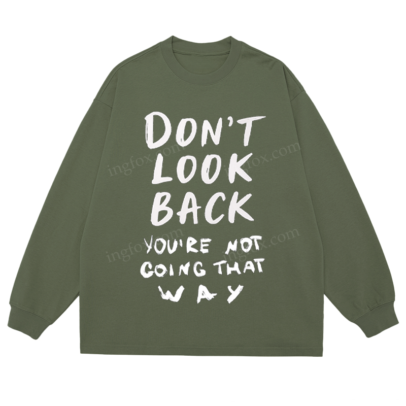 Motivational Slogan - Classic Unisex Fit Cotton Long Sleeve Tee