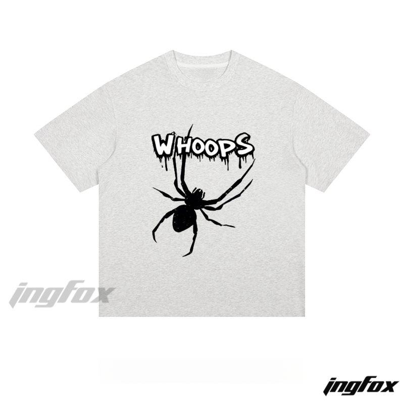 Spider "WHOOPS" - Loose Fit Short Sleeve T - Shirt