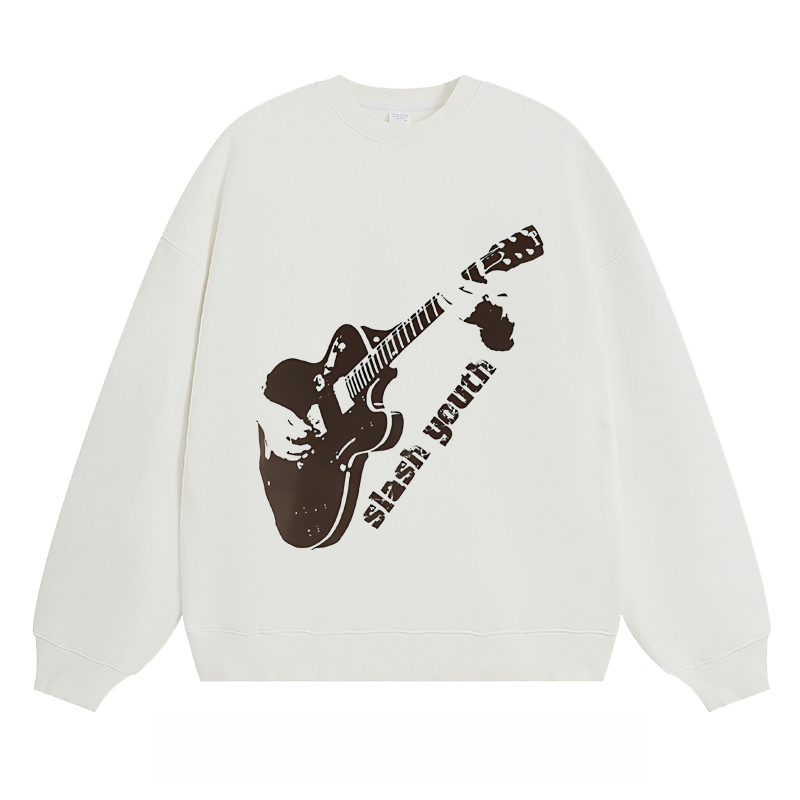 Slash Youth Guitar - Classic Unisex Fit Crewneck Sweatshirt