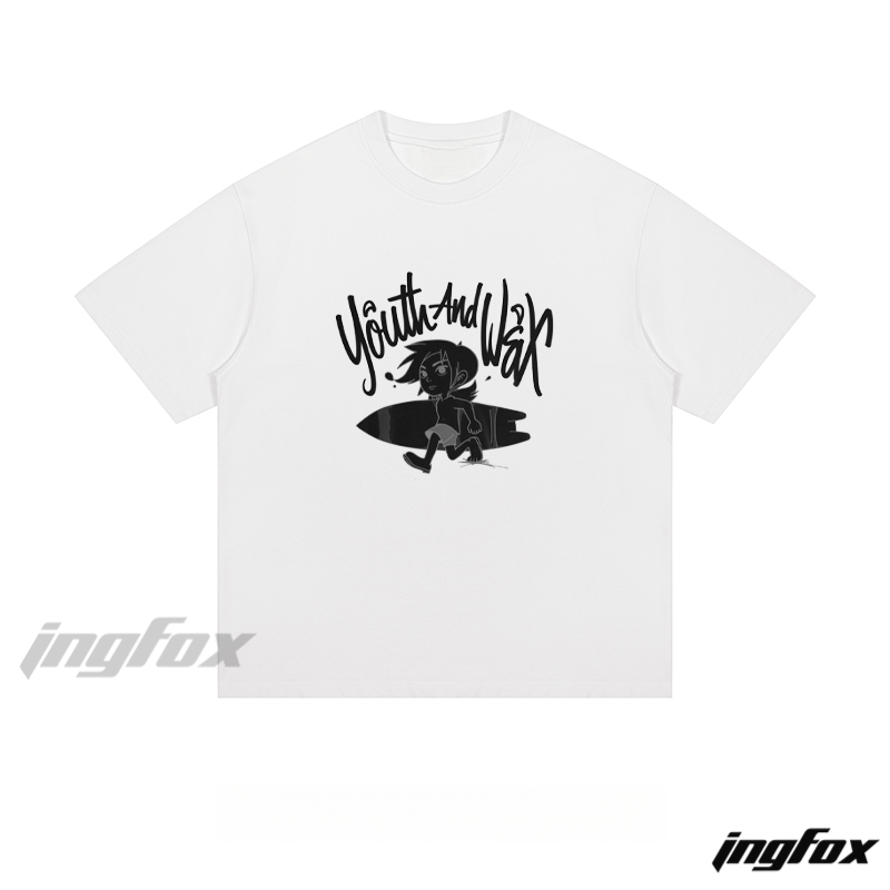 Youth And Wax Cartoon - Loose Fit Short Sleeve T-Shirt