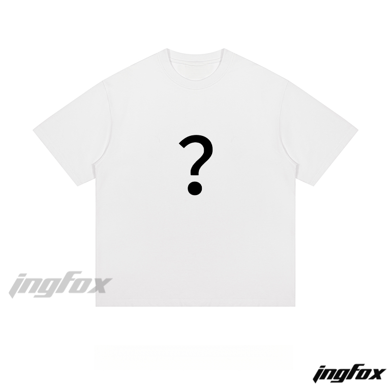 Mystery Mark - Loose Fit Short Sleeve T - Shirt