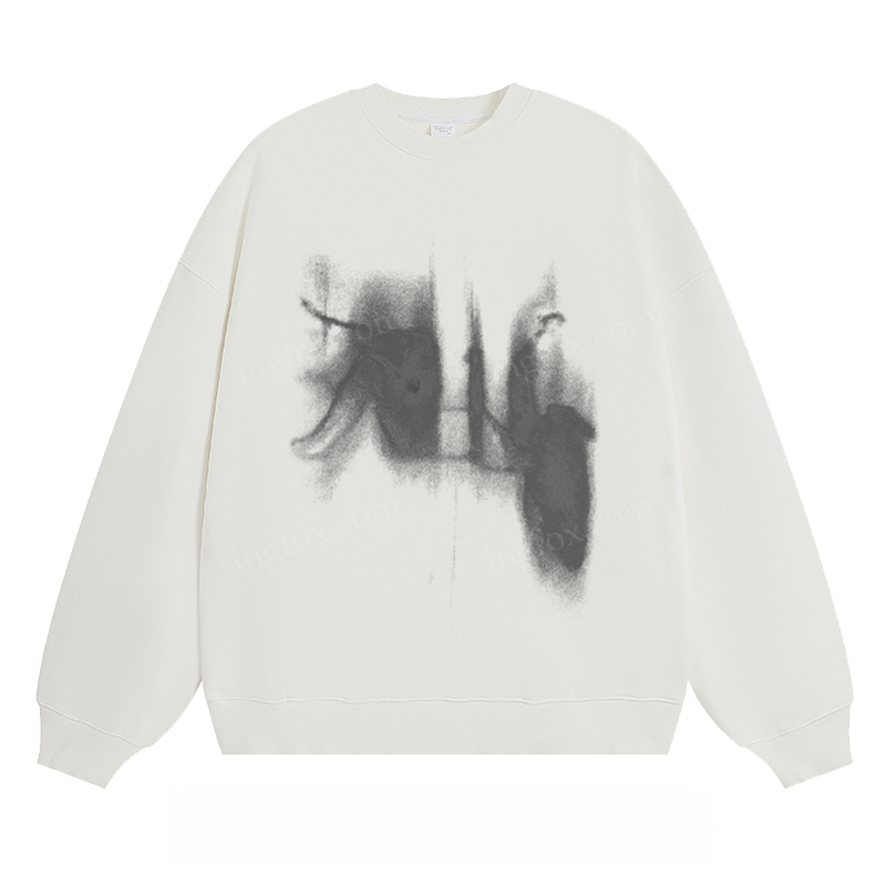 Abstract Black Graphic - Classic Unisex Fit Crewneck Sweatshirt