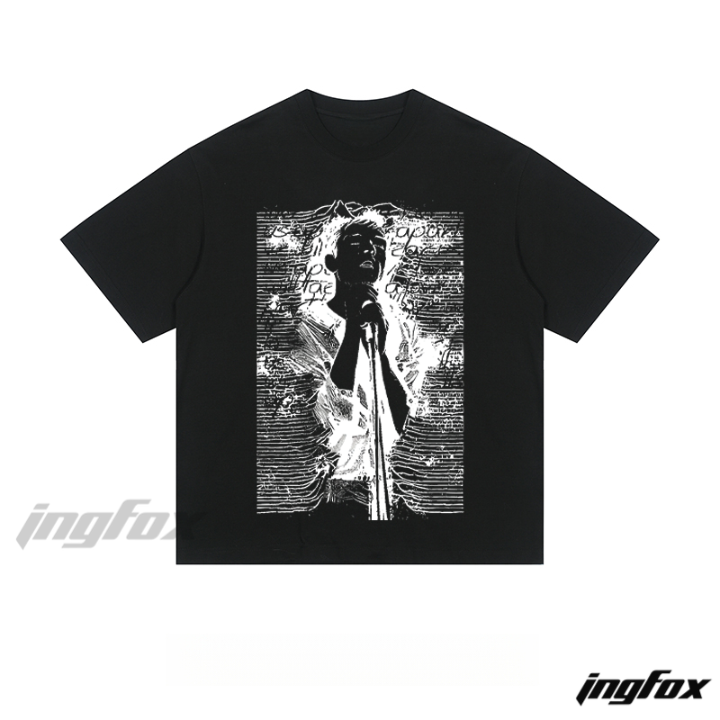 Music Icon Tribute - Loose Fit Short Sleeve T - Shirt