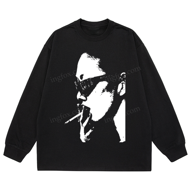 Cool Smoker - Classic Unisex Fit Cotton Long Sleeve Tee