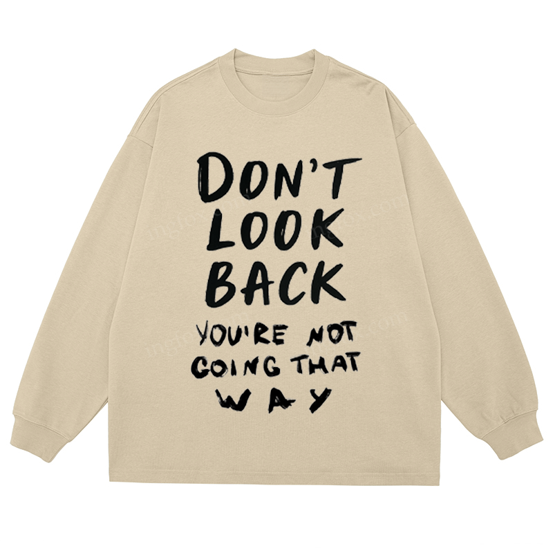 Motivational Slogan - Classic Unisex Fit Cotton Long Sleeve Tee