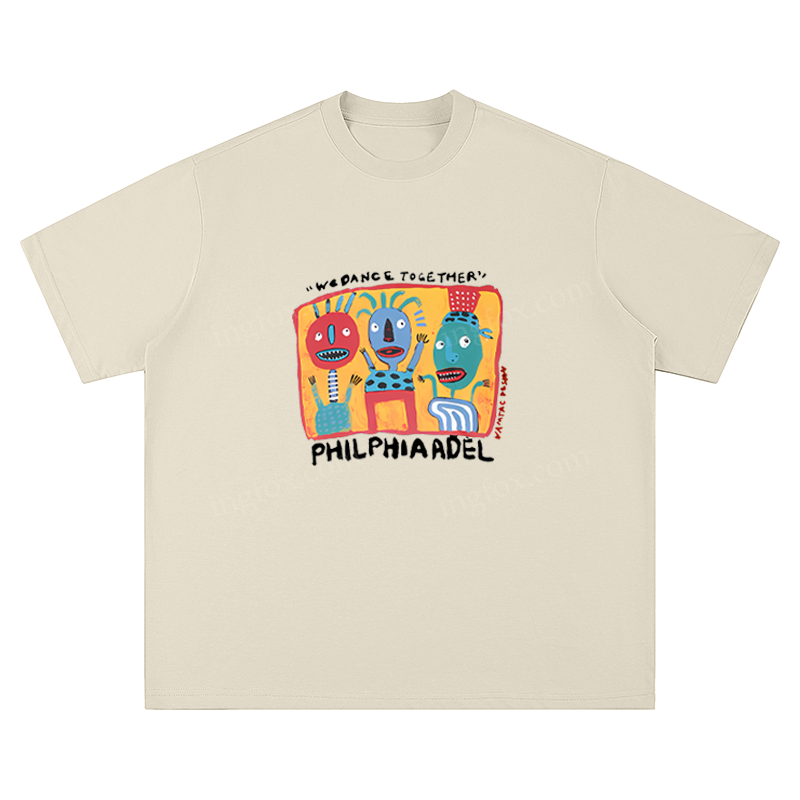 "We Dance Together" Art Print - Unisex Fit Short Sleeve T - Shirt