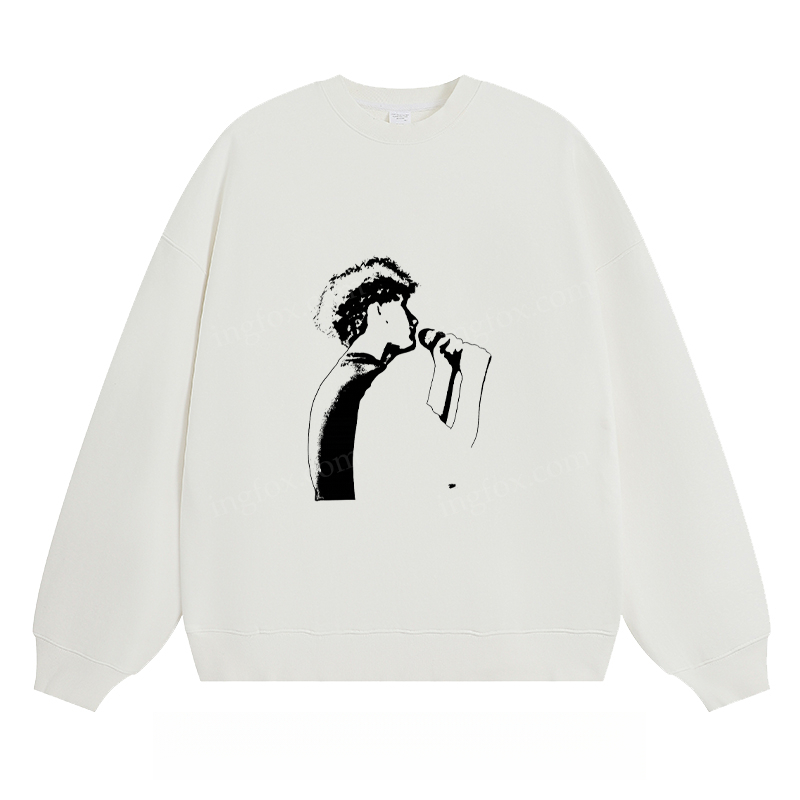 Singer Portrait - Classic Unisex Fit Crewneck Sweatshirt