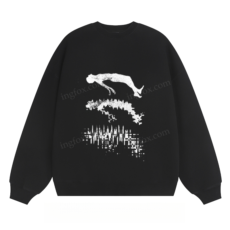Abstract Diver Graphic - Classic Unisex Fit Crewneck Sweatshirt