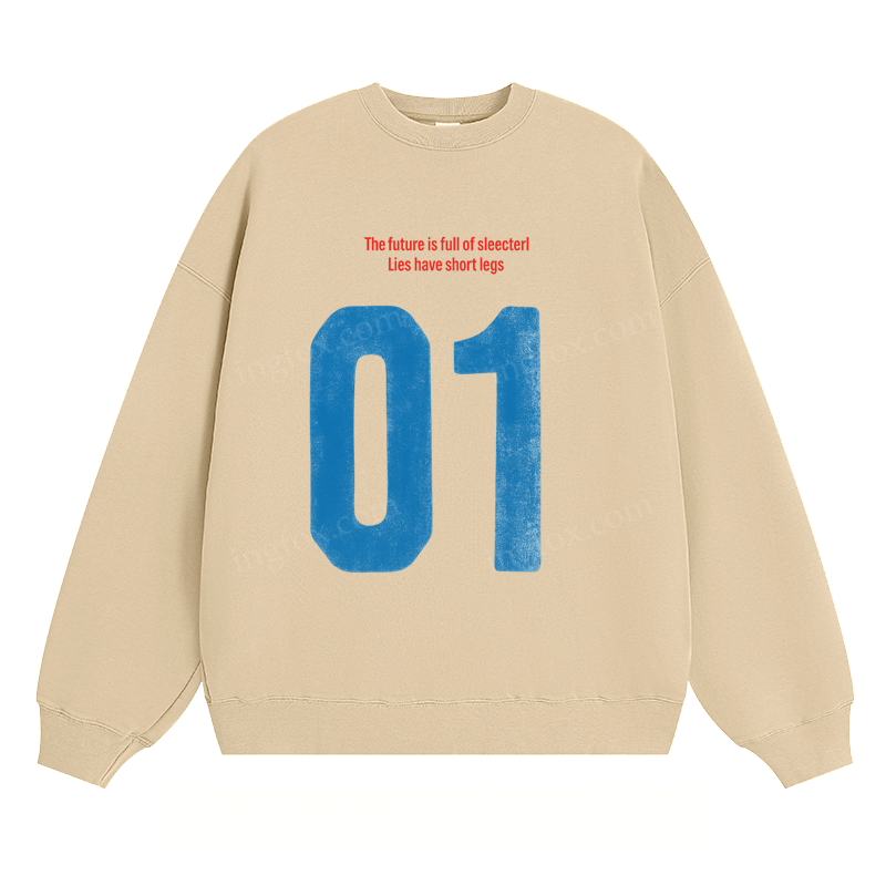 Number 01 - Classic Unisex Fit Crewneck Sweatshirt