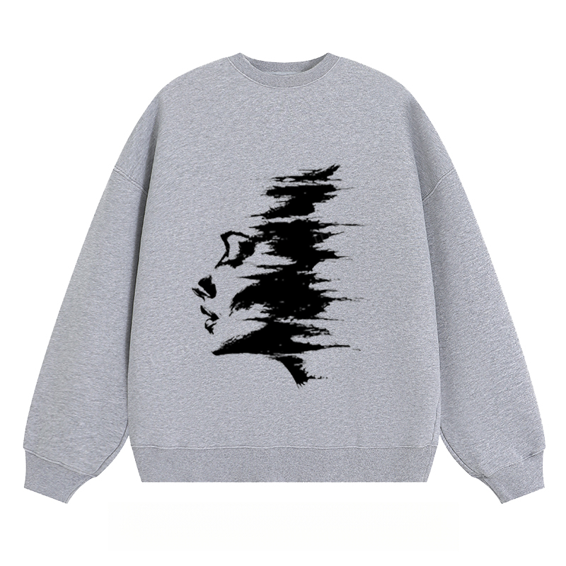 Distorted Portrait - Classic Unisex Fit Hoodie