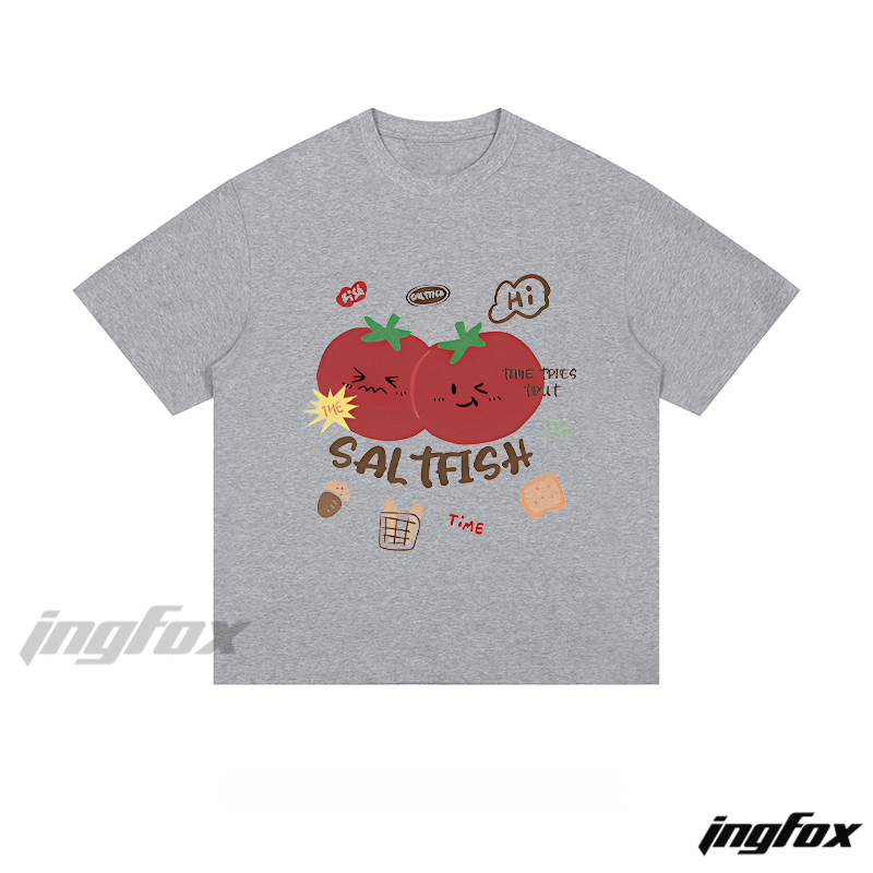 Cute Tomato Collage - Loose Fit Short Sleeve T - Shirt